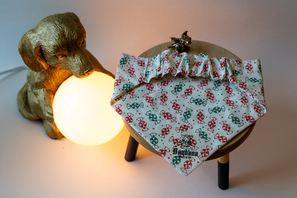 Round Peppermint Bandana