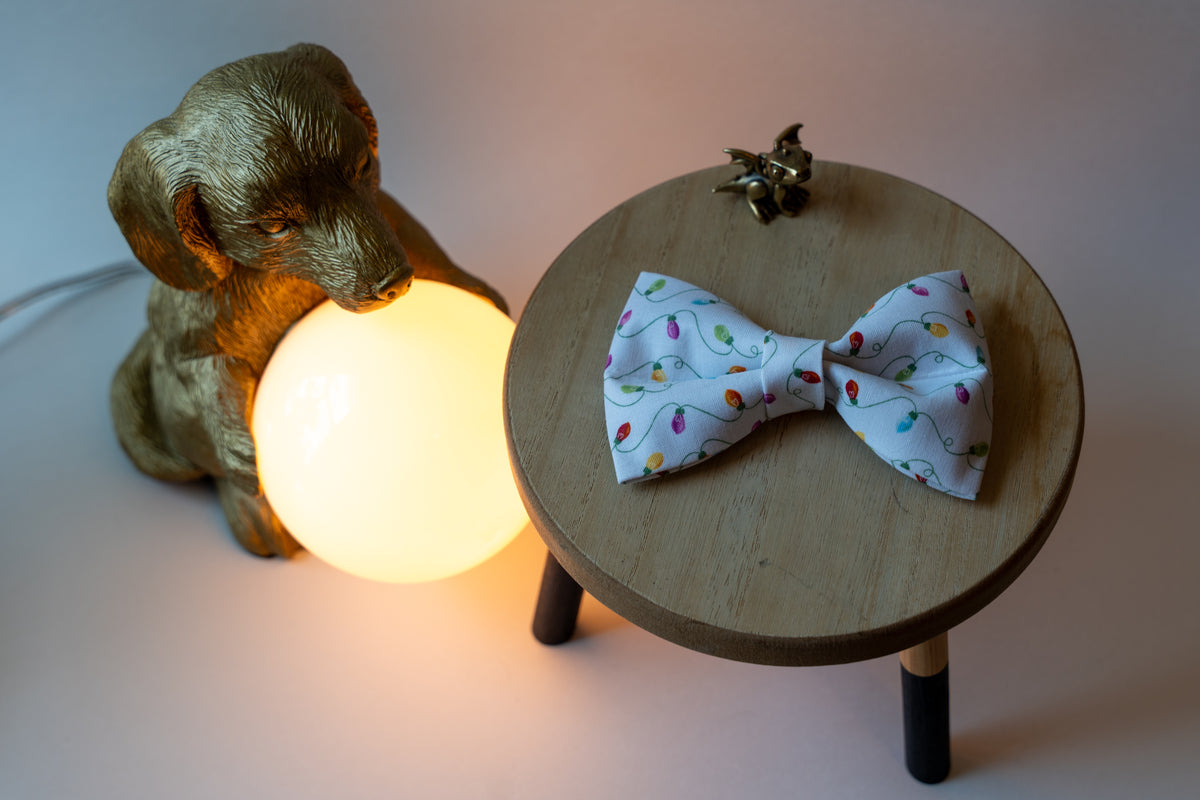 Christmas Lights Bow-Tie