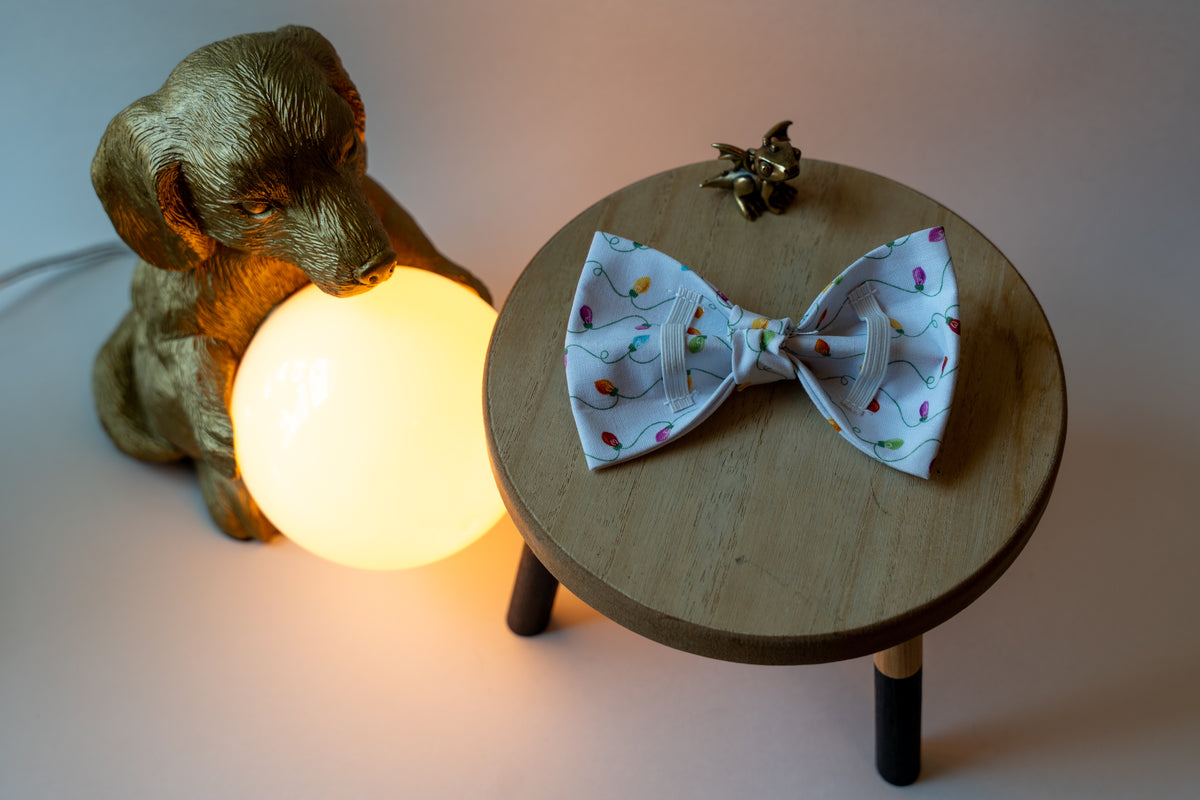Christmas Lights Bow-Tie