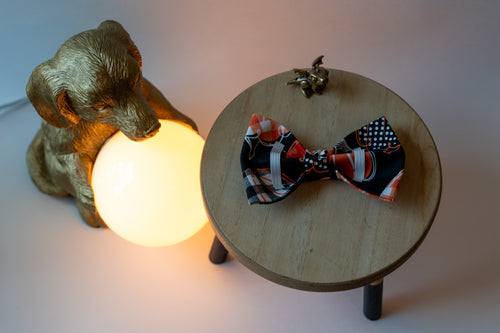 Black Pumpkin Bow-Tie