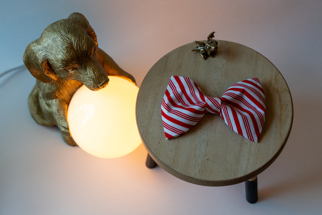 Candy Cane Bow-Tie