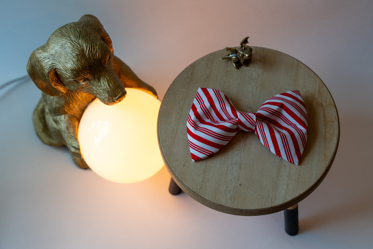 Candy Cane Bow-Tie