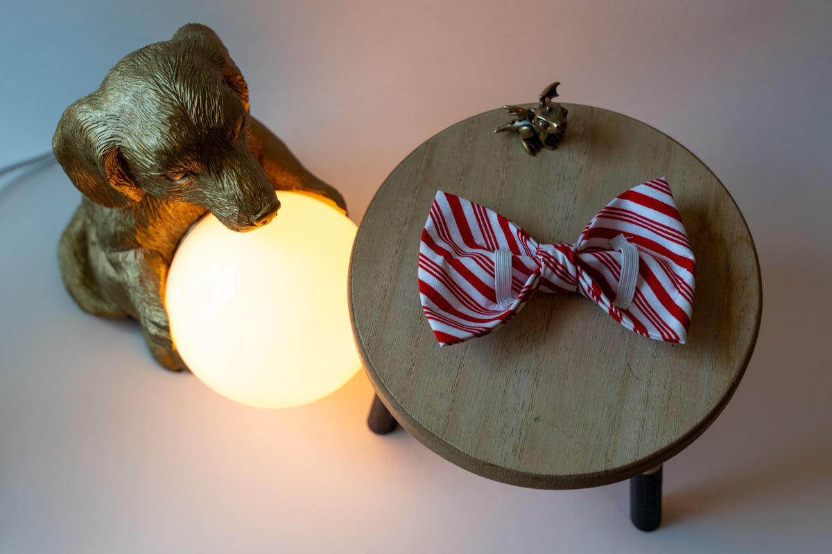 Candy Cane Bow-Tie